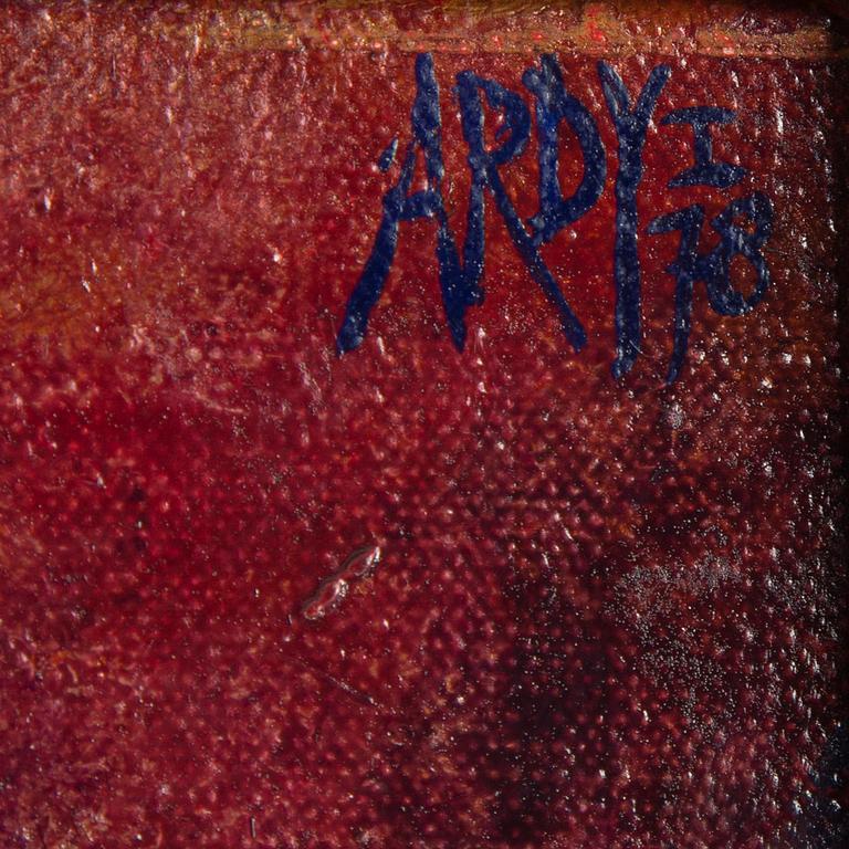 Ardy Strüwer, olja på duk, signerad och daterad -78.