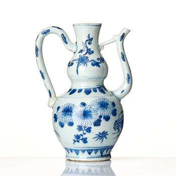 Kanna, porslin. Mingdynastin, 1600-tal.