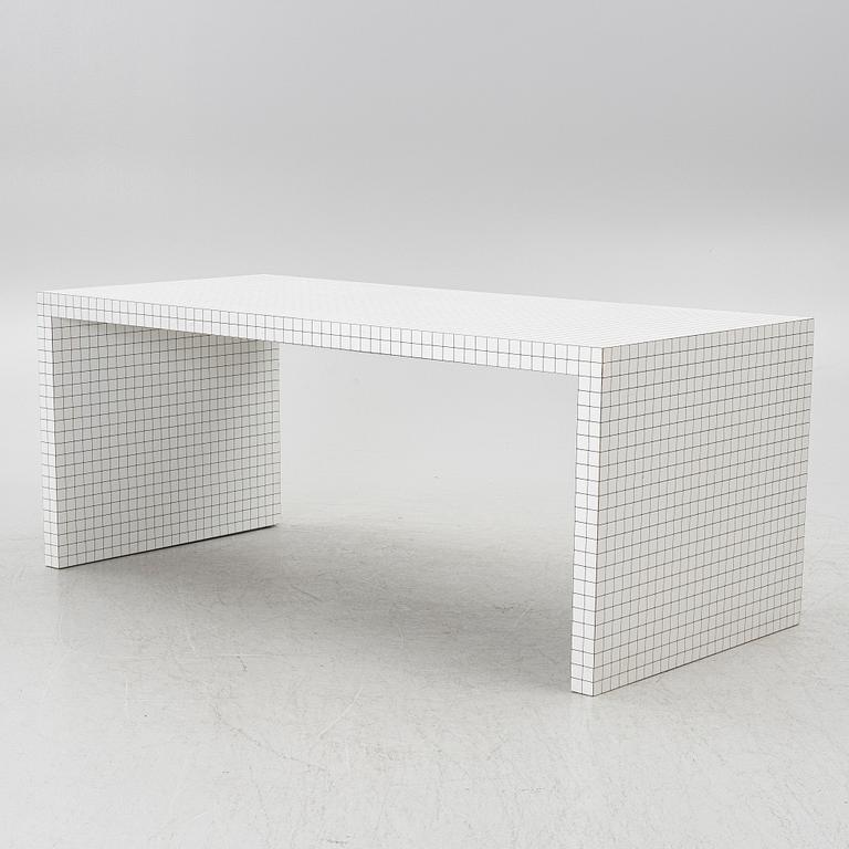 Superstudio, matbord, "Quaderna", Zanotta, Italien.