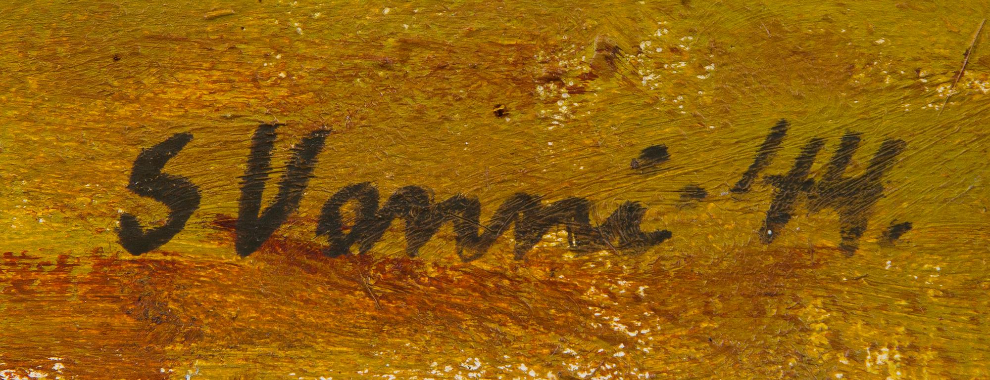 Sam Vanni, Flower still life.