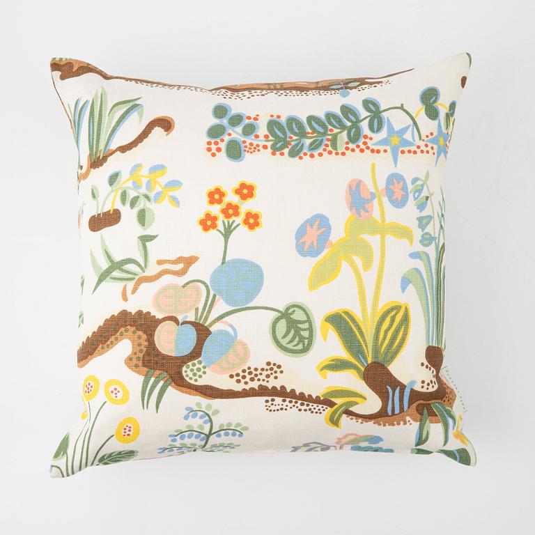 Josef Frank, three pillows, Firma Svenskt Tenn, Sweden.