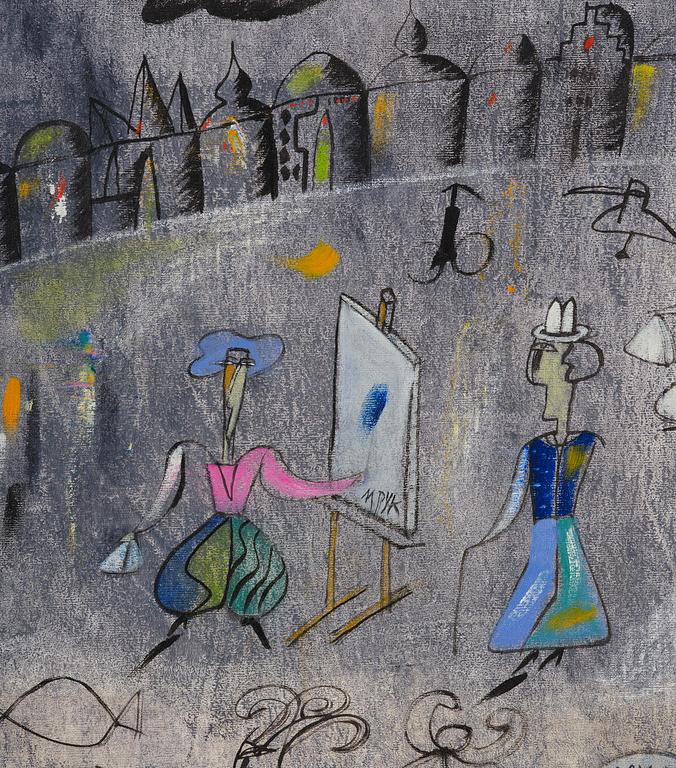 Madeleine Pyk, "Boxas med molnen".