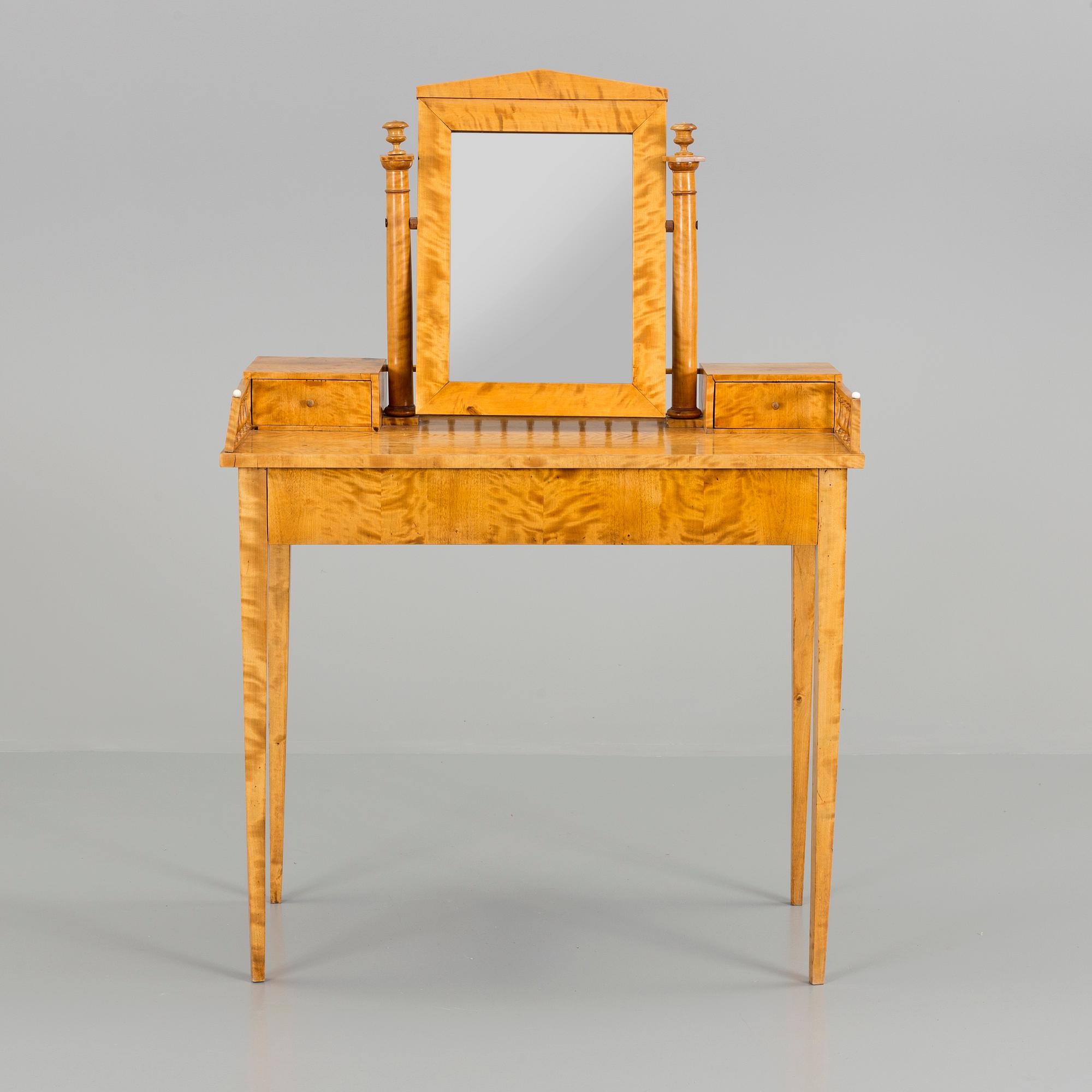 A mid 19th century toilet table.