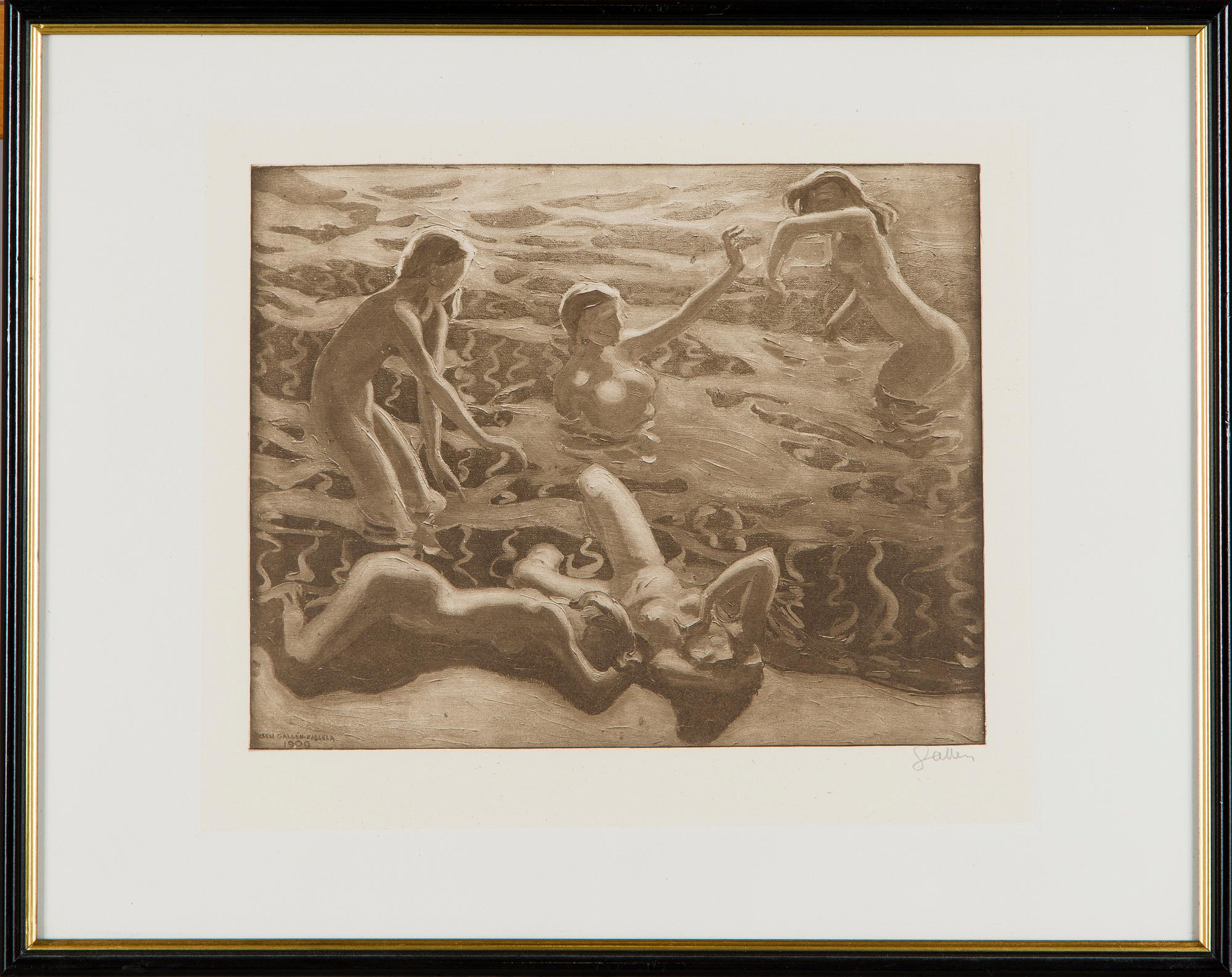 Akseli Gallen-Kallela, "Aallottaria".