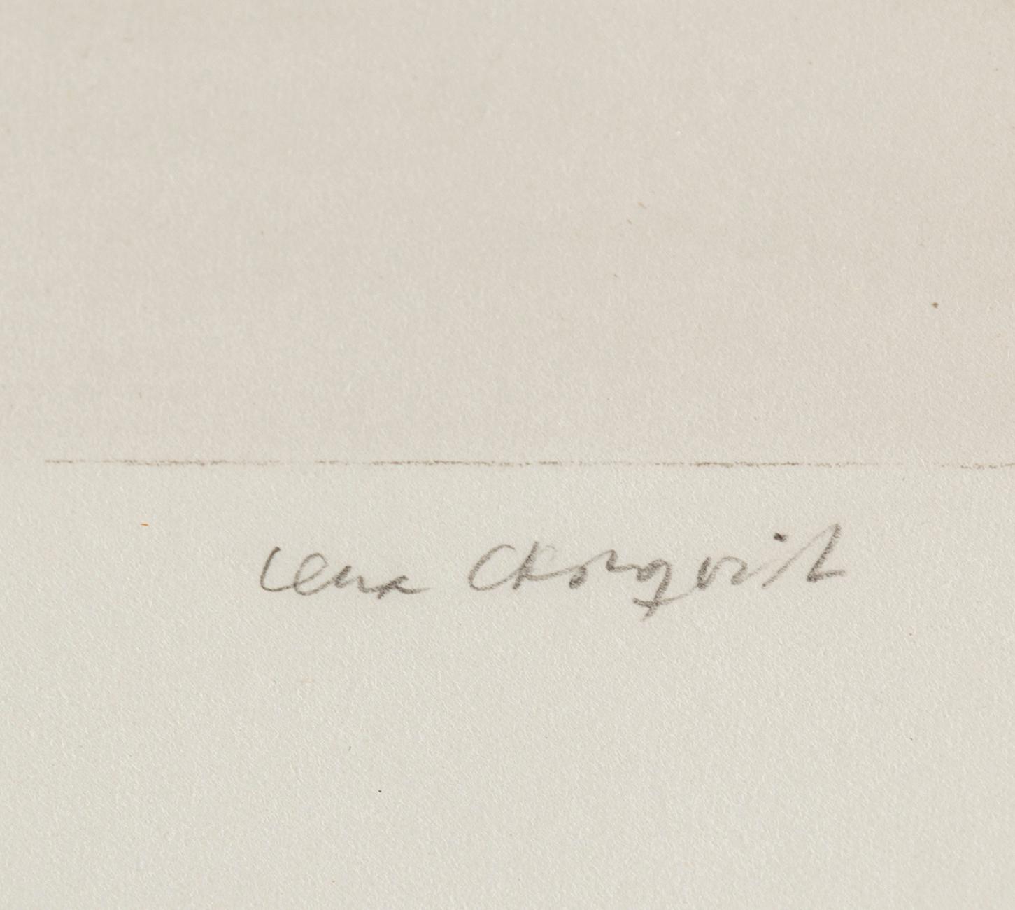 LENA CRONQVIST, färglitografi, signerad och numrerad 64/175.