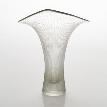 Tapio Wirkkala,  'Kantarelli' glass vase, signed Tapio Wirkkala Iittala -54.