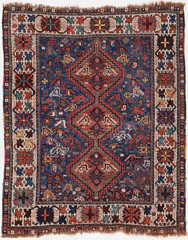 Carpet, oriental, approx. 150 x 118 cm.