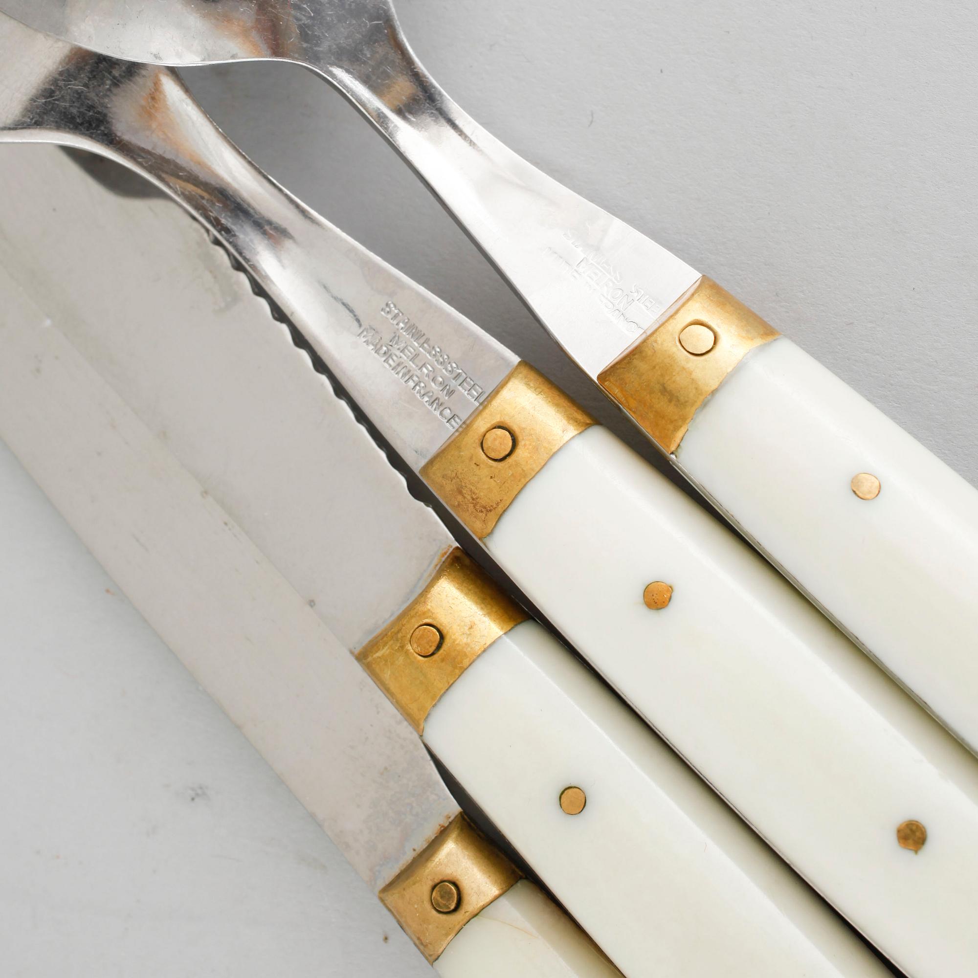 A 56 PIECE FLATWARE SERVICE, "Melron", France.
