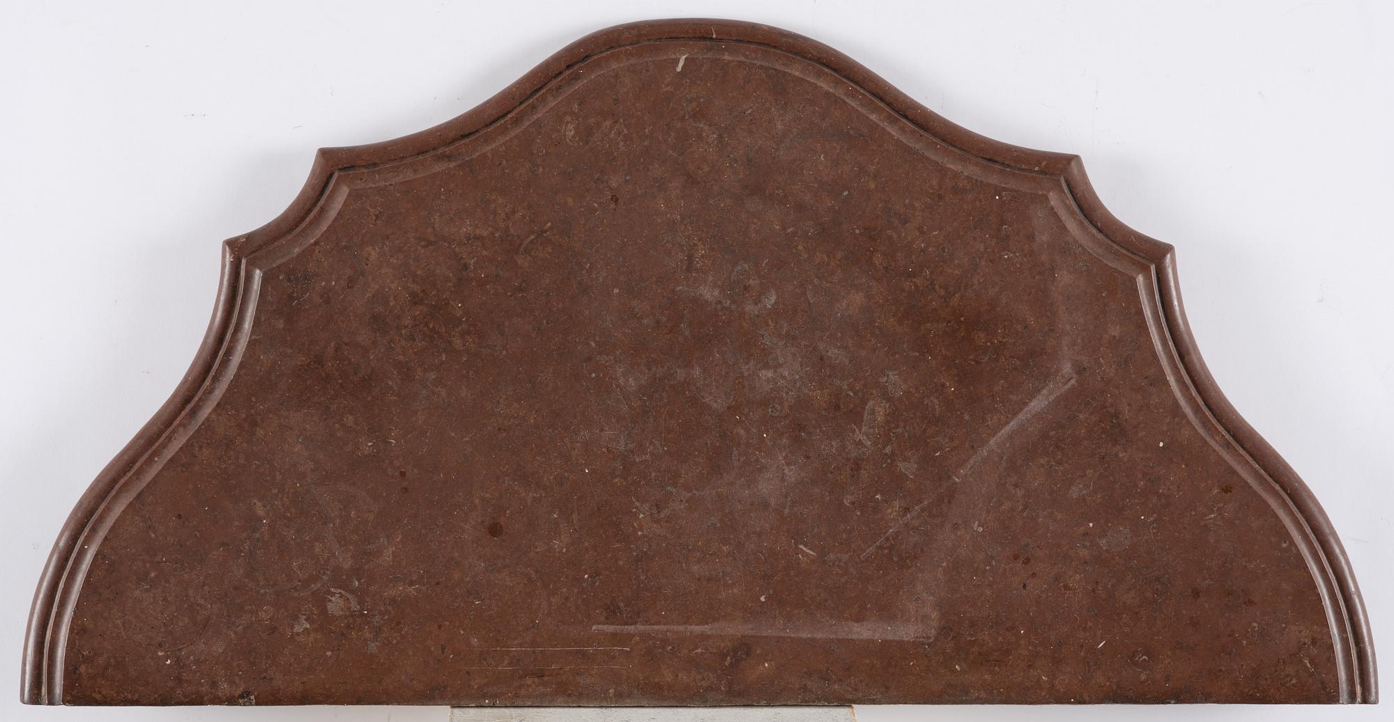 Konsolbord, troligen Danmark, 1700-talets andra hälft, Rokoko.