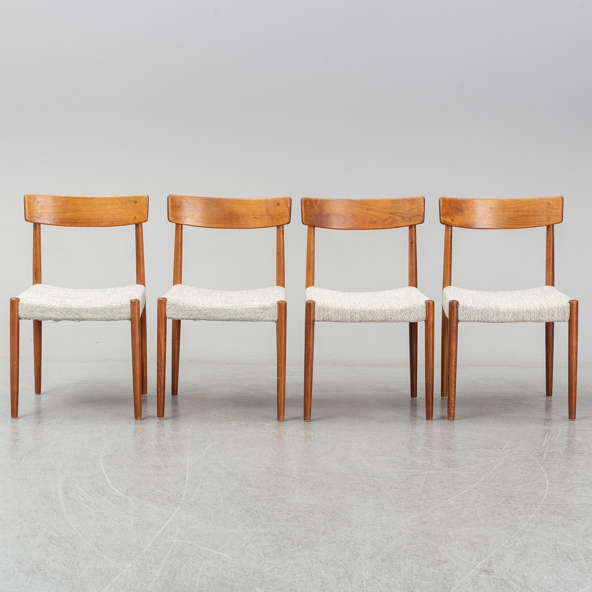 Four chairs by Troeds, Bjärnum.