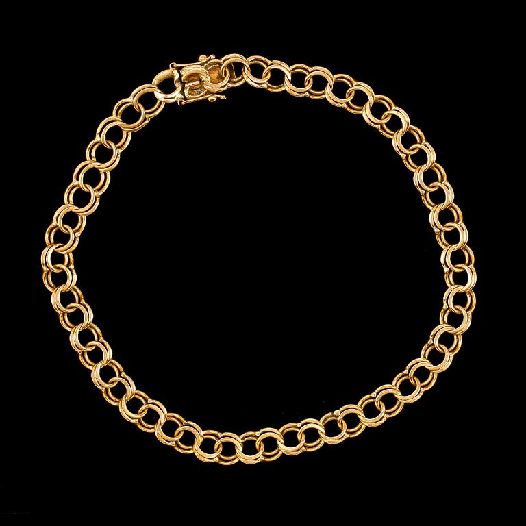 ARMBAND, 18k guld, 1968. Ca 8 gr.