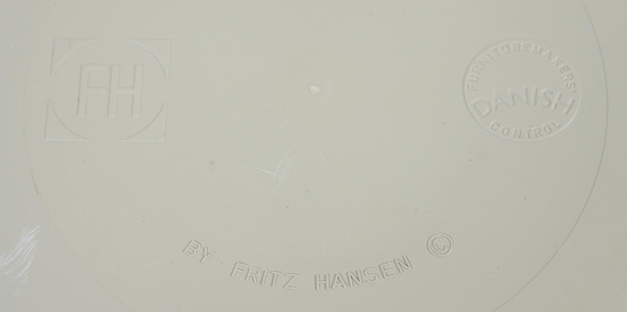 STOLAR, 6 st, "Sjuan" av Arne Jacobsen för Fritz Hansen, bl a 1971.