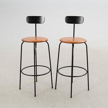 Afteroom, bar stools, a pair, "Counter Chair" Audo, Denmark.