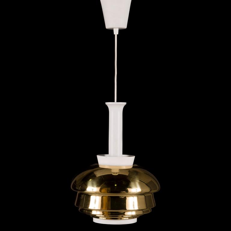 ALVAR AALTO, A pendant 'A335B' ceiling light for Valaistustyö, Finland.