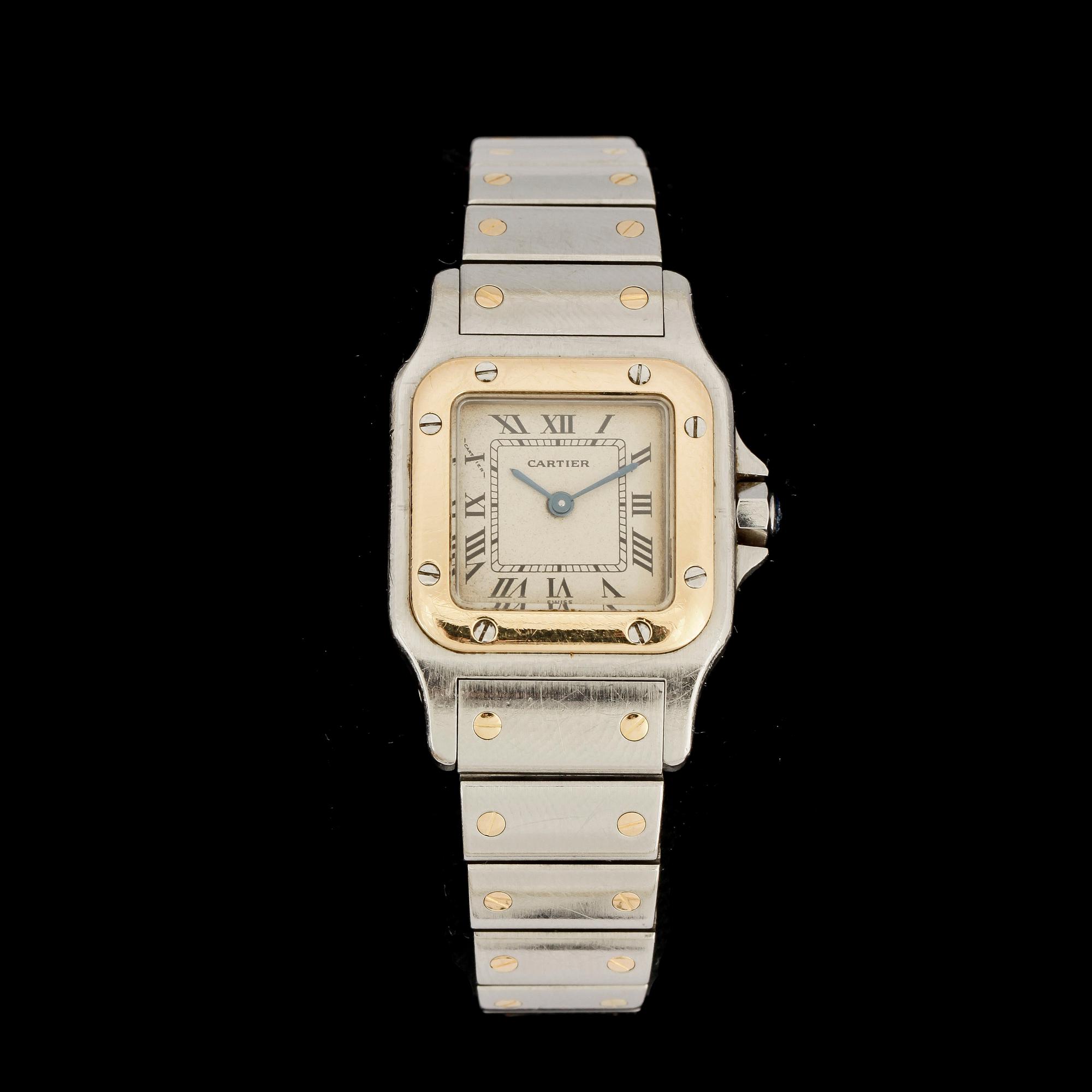 DAMKLOCKA - CARTIER - SANTOS DE CARTIER.