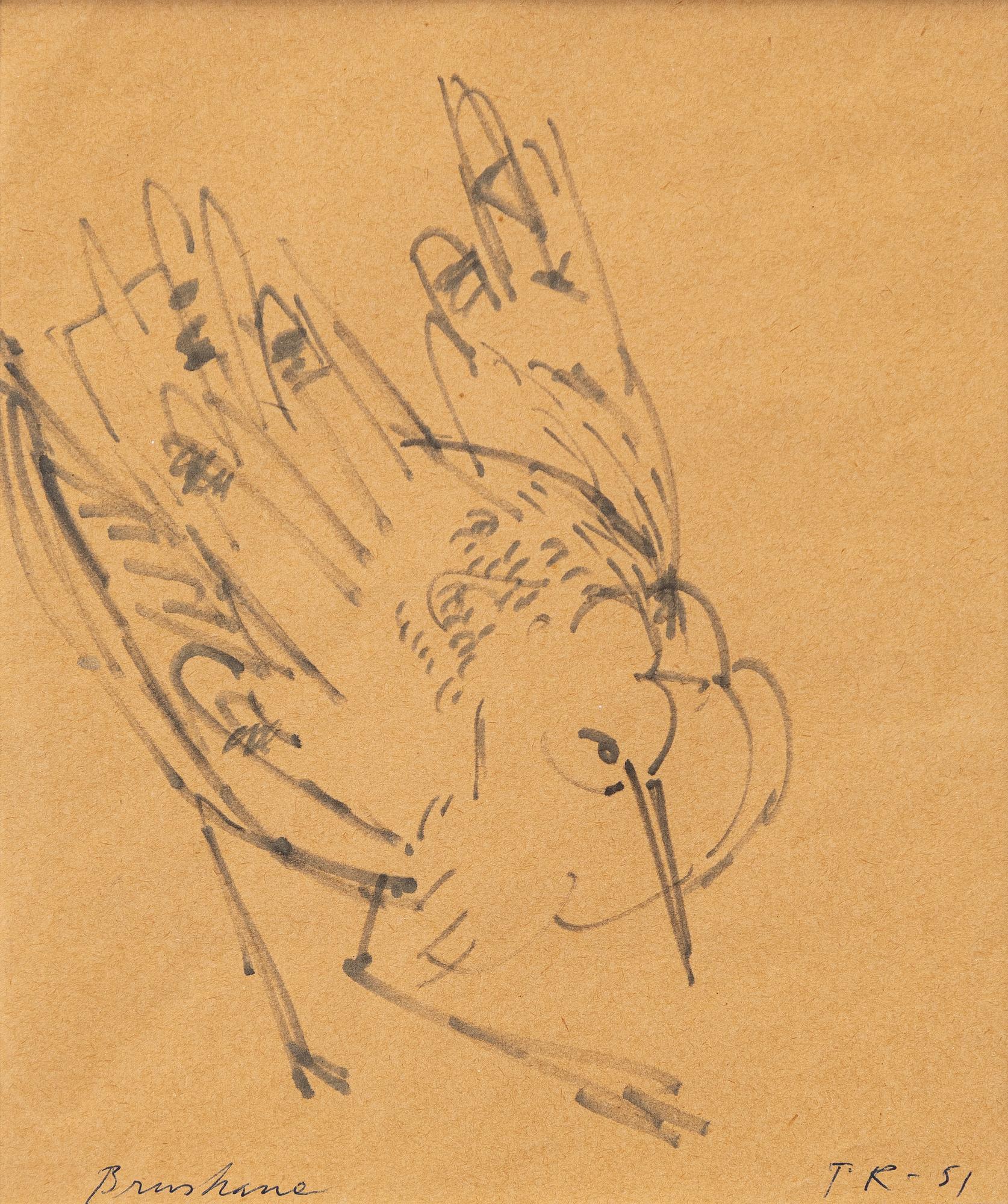 Torsten Renqvist, "Brunhane".