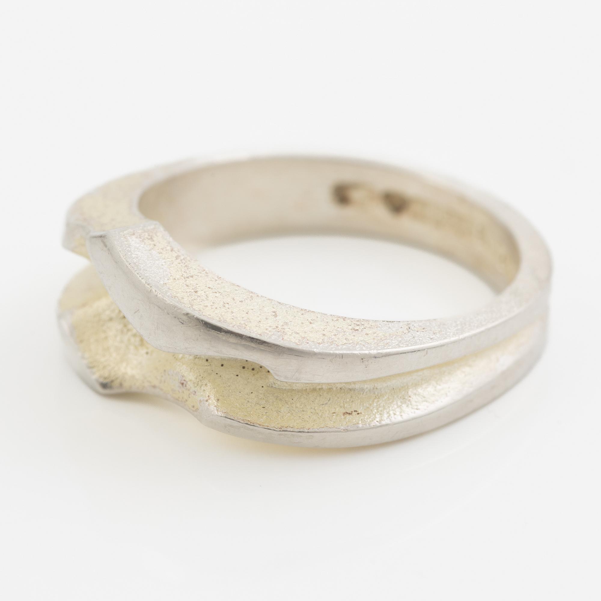 Lapponia, Ring, sterlingsilver, 1998.