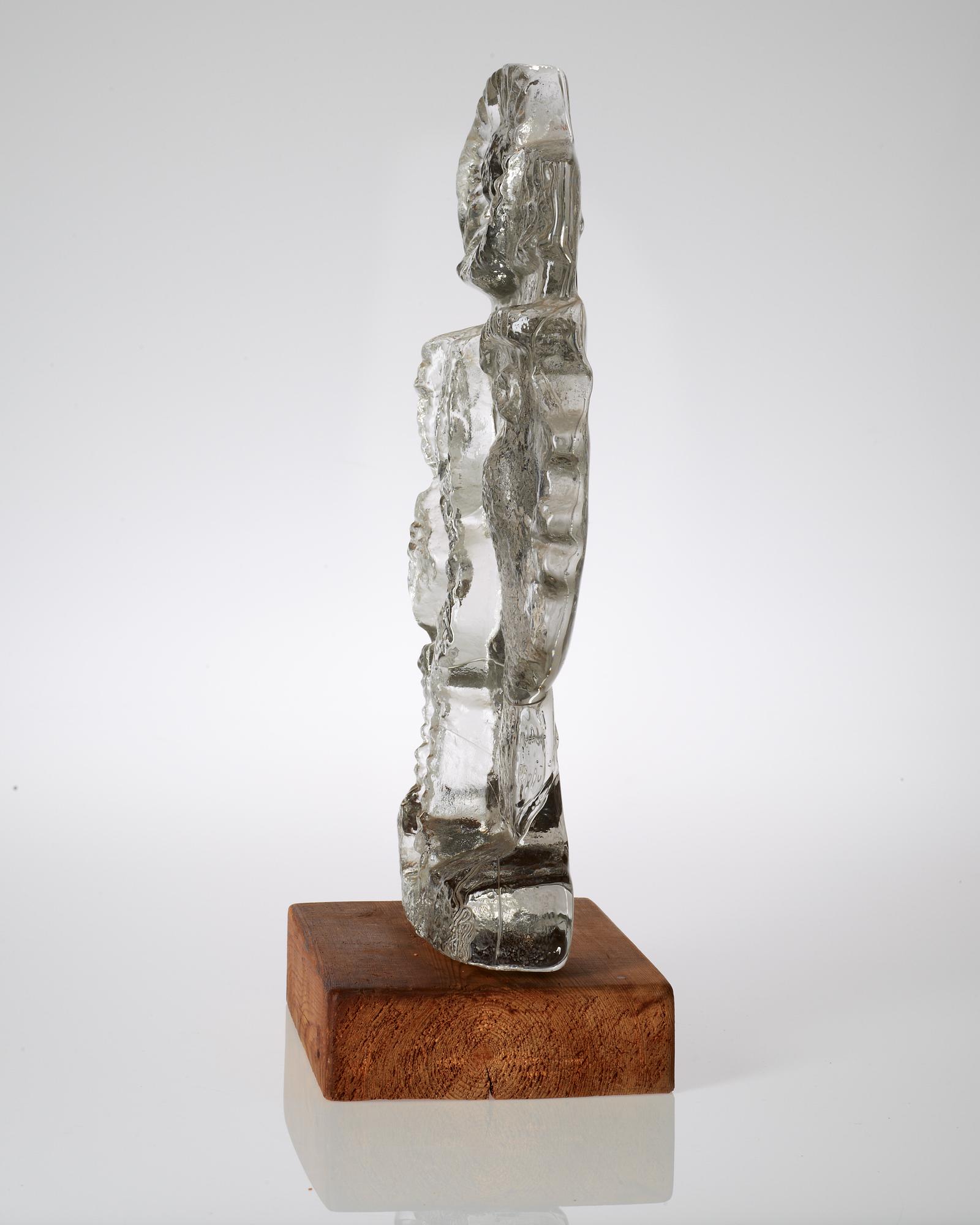 EDVIN ÖHRSTRÖM, skulptur, Orrefors 1950-tal.