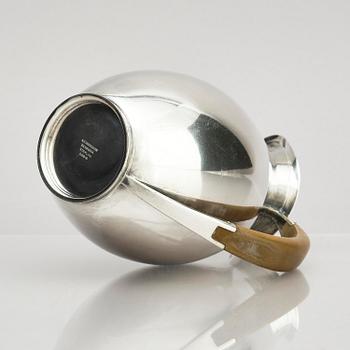 Anton F. Rasmussen, a silver water pitcher with bakelite handle, Aarhus, Denmark, cirka 1950s.