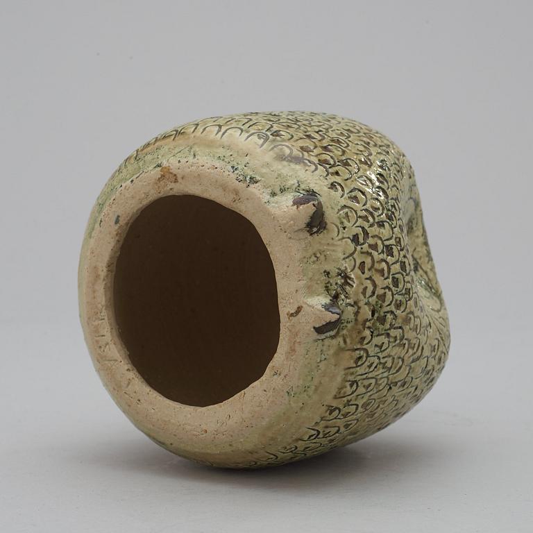 A unique Lisa Larson stoneware sculpture, Gustavsberg Studio.