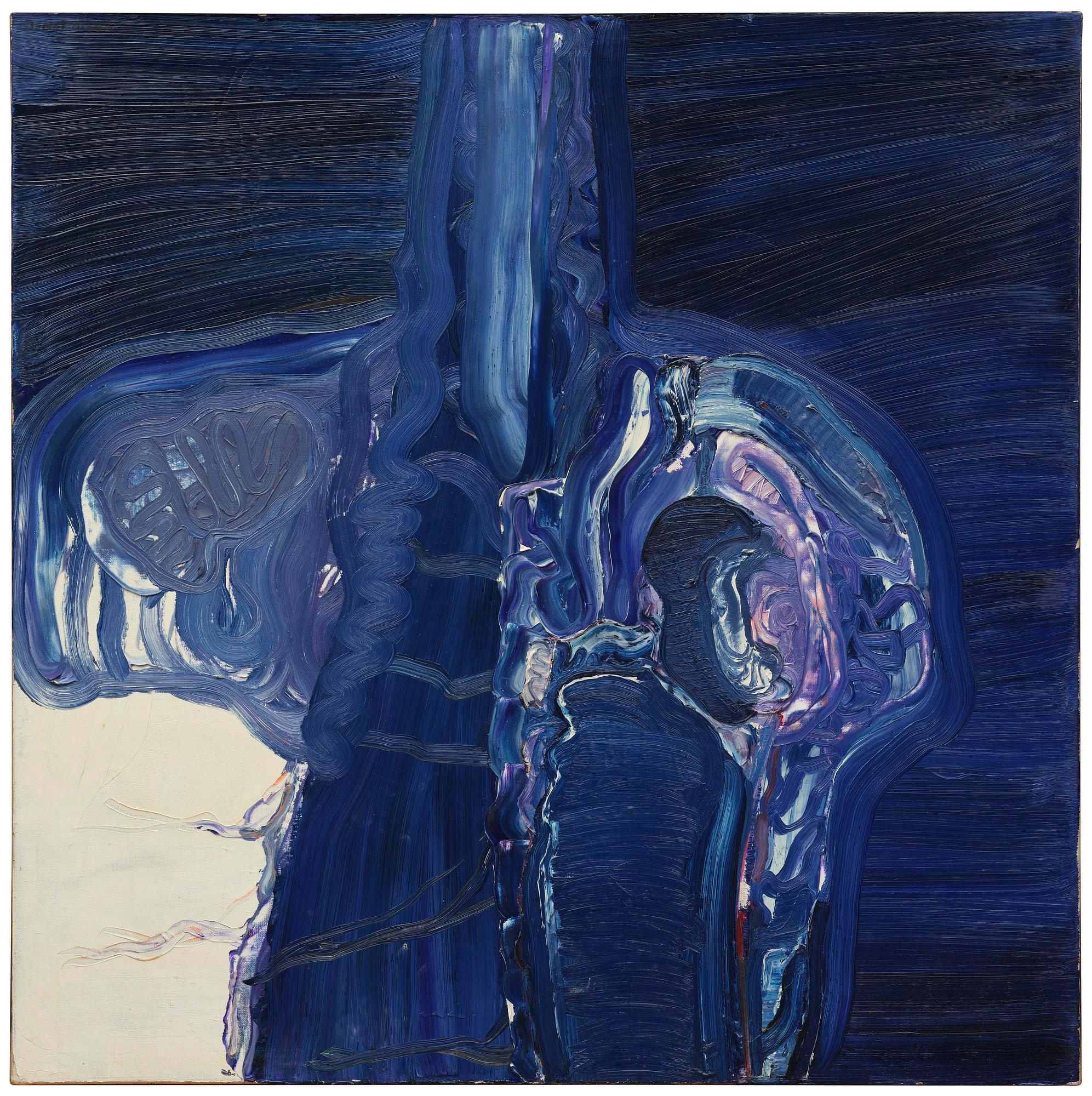 Bengt Olson, Blue composition.