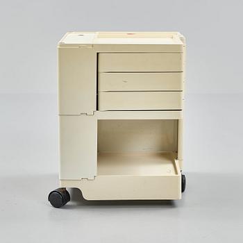 Joe Colombo, a cream coloured plastic chest of drawers, 'Boby', Italy, post 1968.