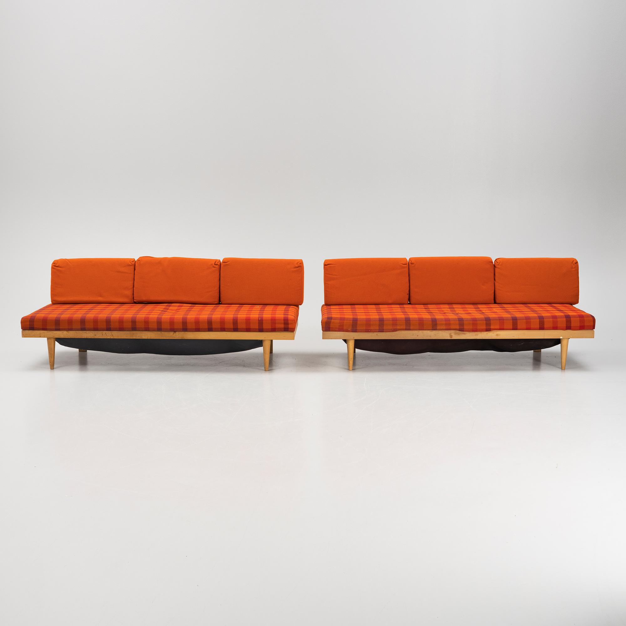 A pair of daybeds by Haldor Vik & Ingmar Relling, Norway, 1960s.