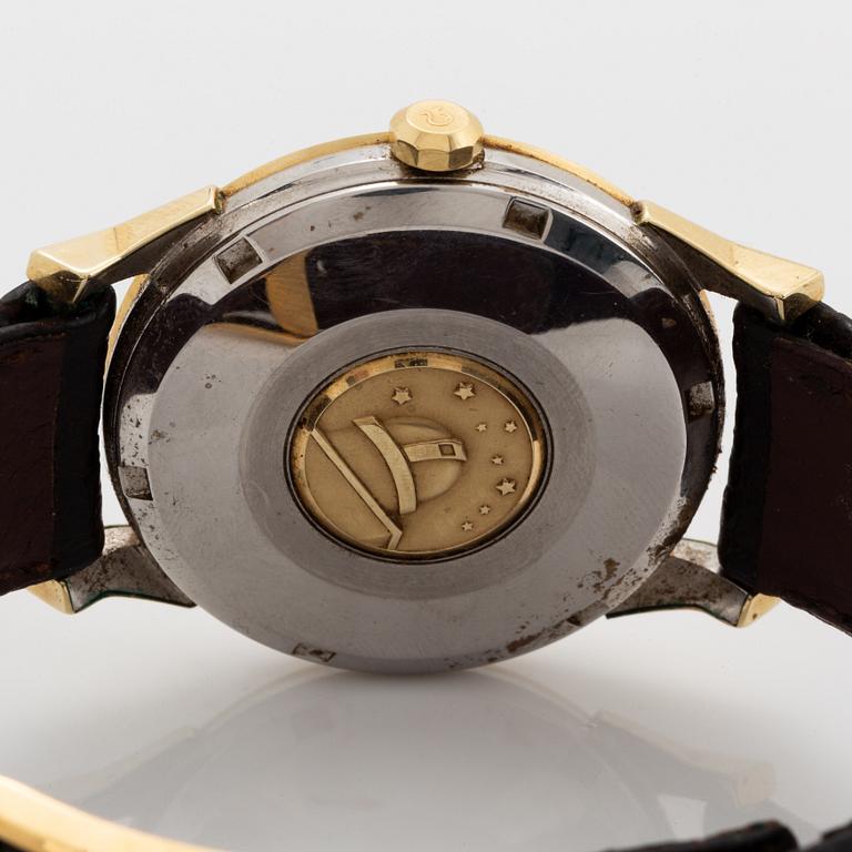 Omega, Constellation, Chronometer, "Pie-pan", wristwatch, 34 mm.