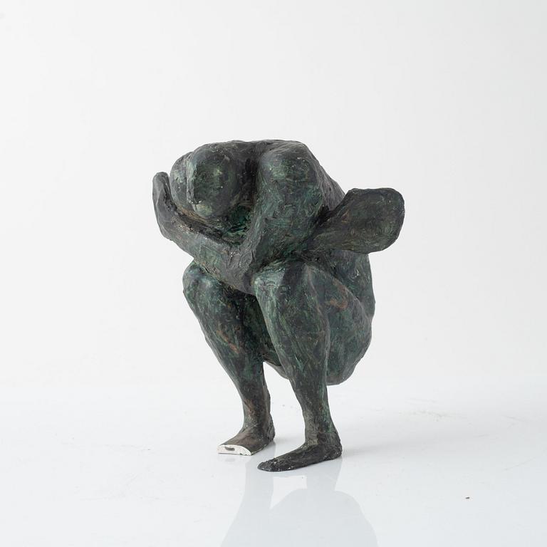 Gudrun Eduards,  "Kalfaktorn", "Japansk fågel", Crouching Figure, 3 pcs.