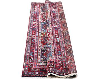 A Jalame rug, c. 250 x 152 cm.