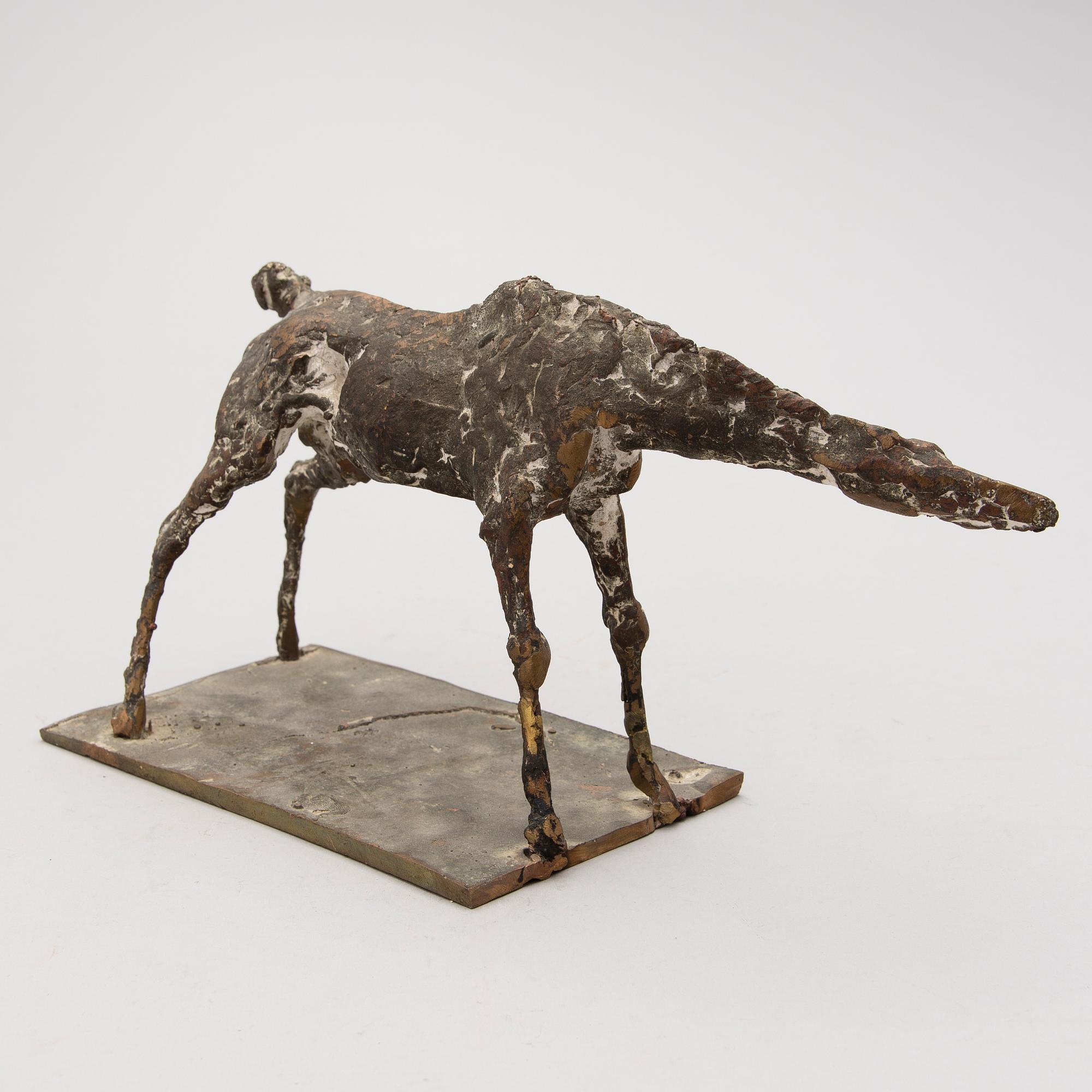 IRMA MELAJA, bronze, not signed.