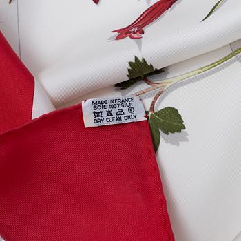 Hermès, scarf, "Des Fleures Pour le Dire".