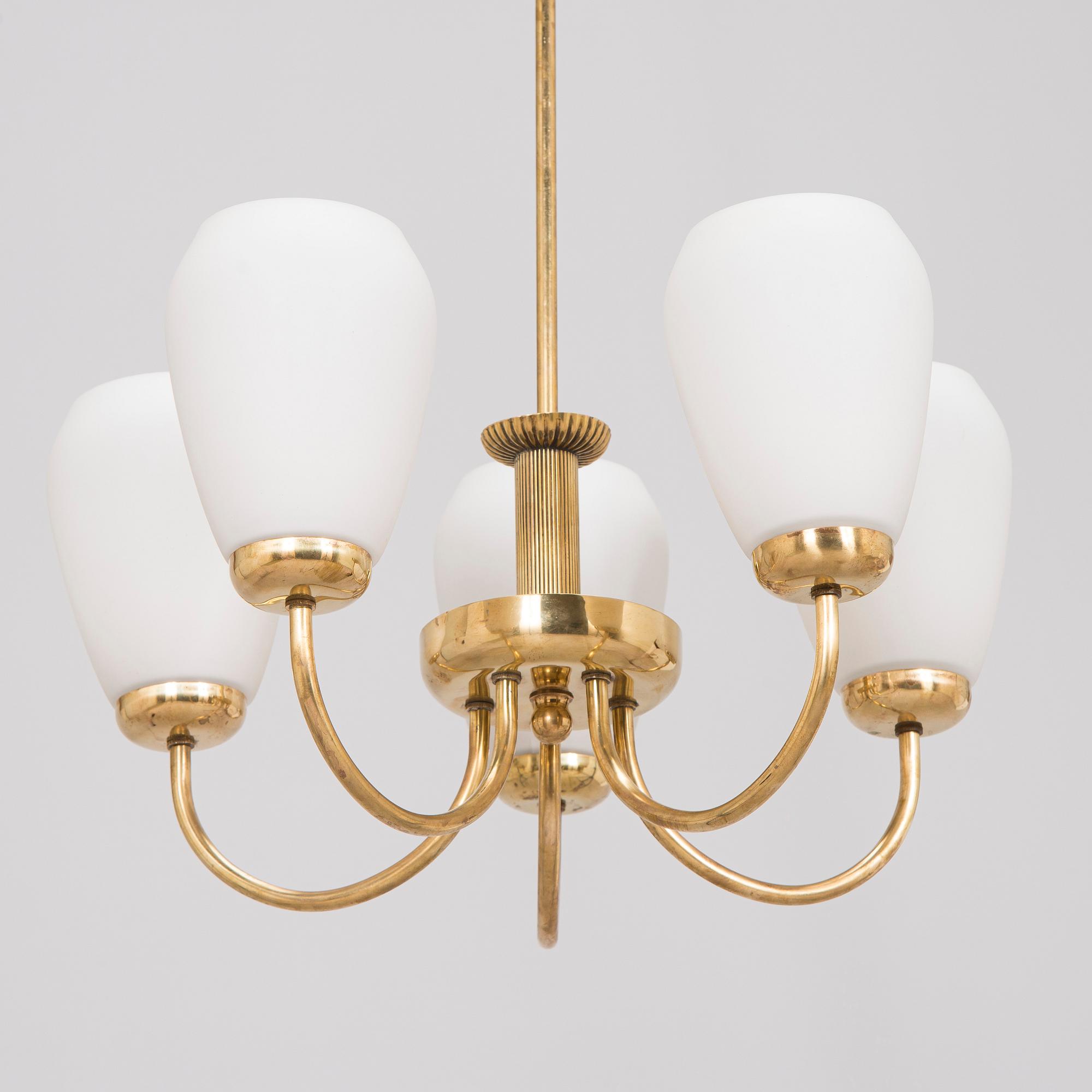 Paavo Tynell, a 1930s pendant light '1505/5' for Taito.