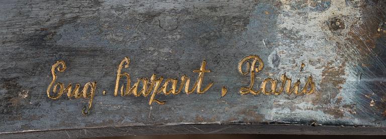 EUGÈNE HAZART, KANDELABER, signerad Eug. Hazart, Paris, 1800-talets slut.