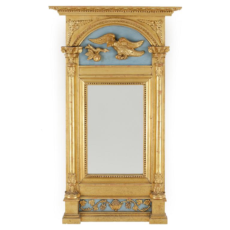 SPEGEL, senempire, troligen Johan Fredrik Sellberg, 1800-talets första hälft.