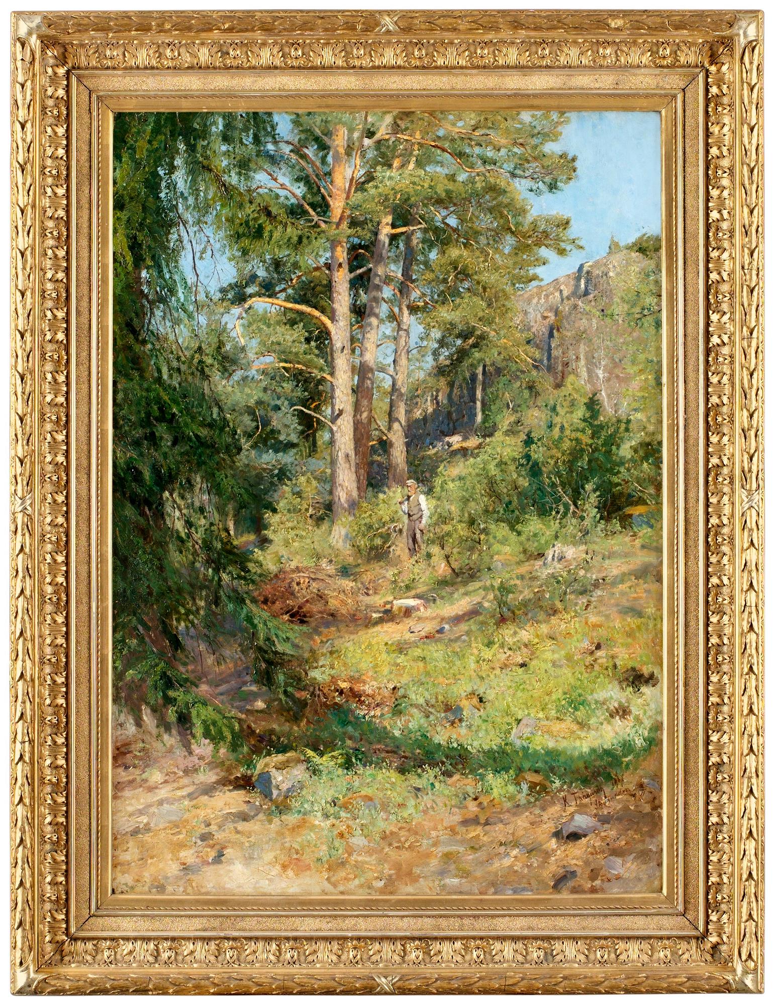 Carl Trägårdh, Barrskog, Skutudden.