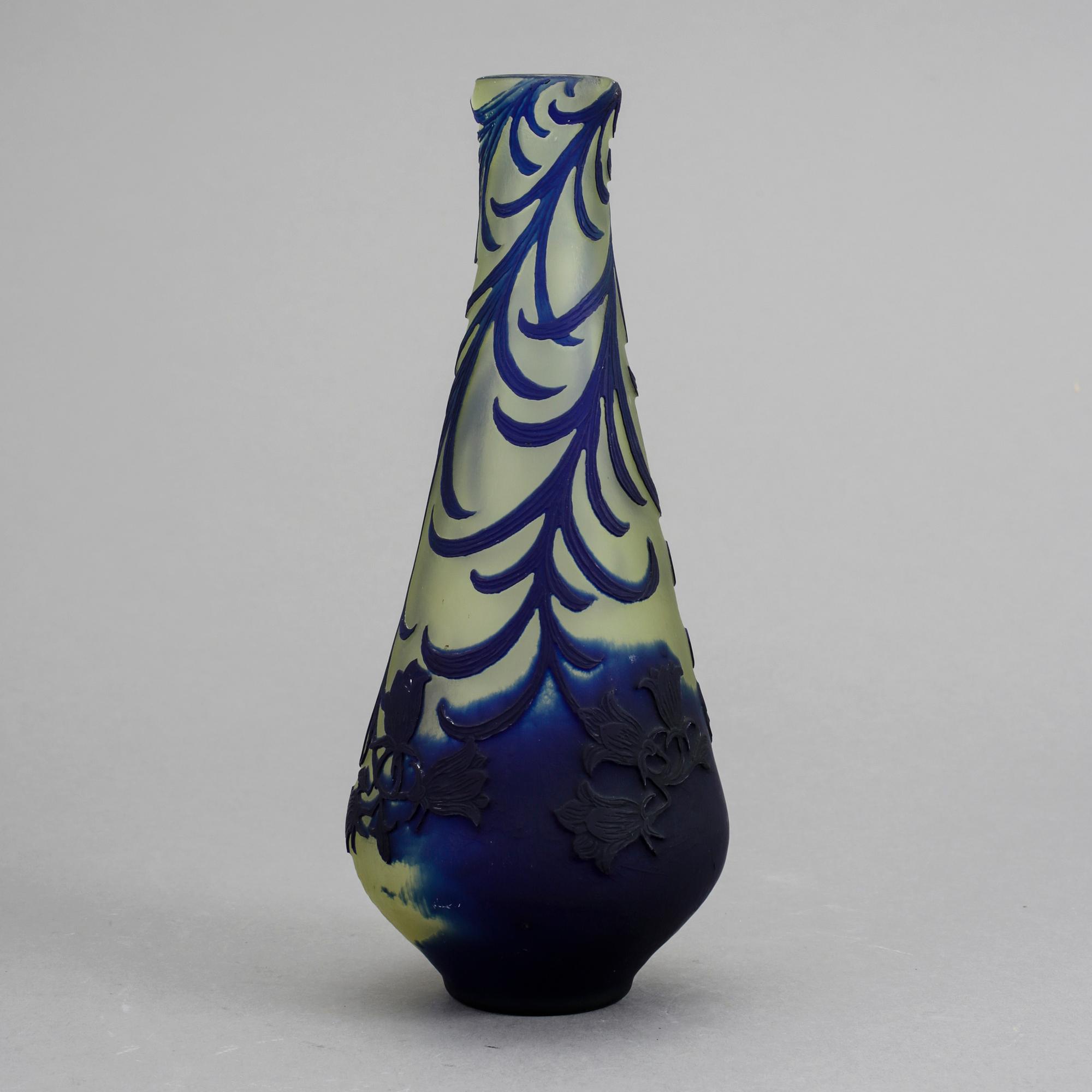 VAS, glas, Axel Enoch Boman, Kosta, omkring 1900.