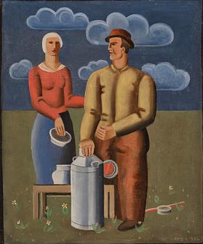 626. Erik Olson, "Franskt bondfolk".