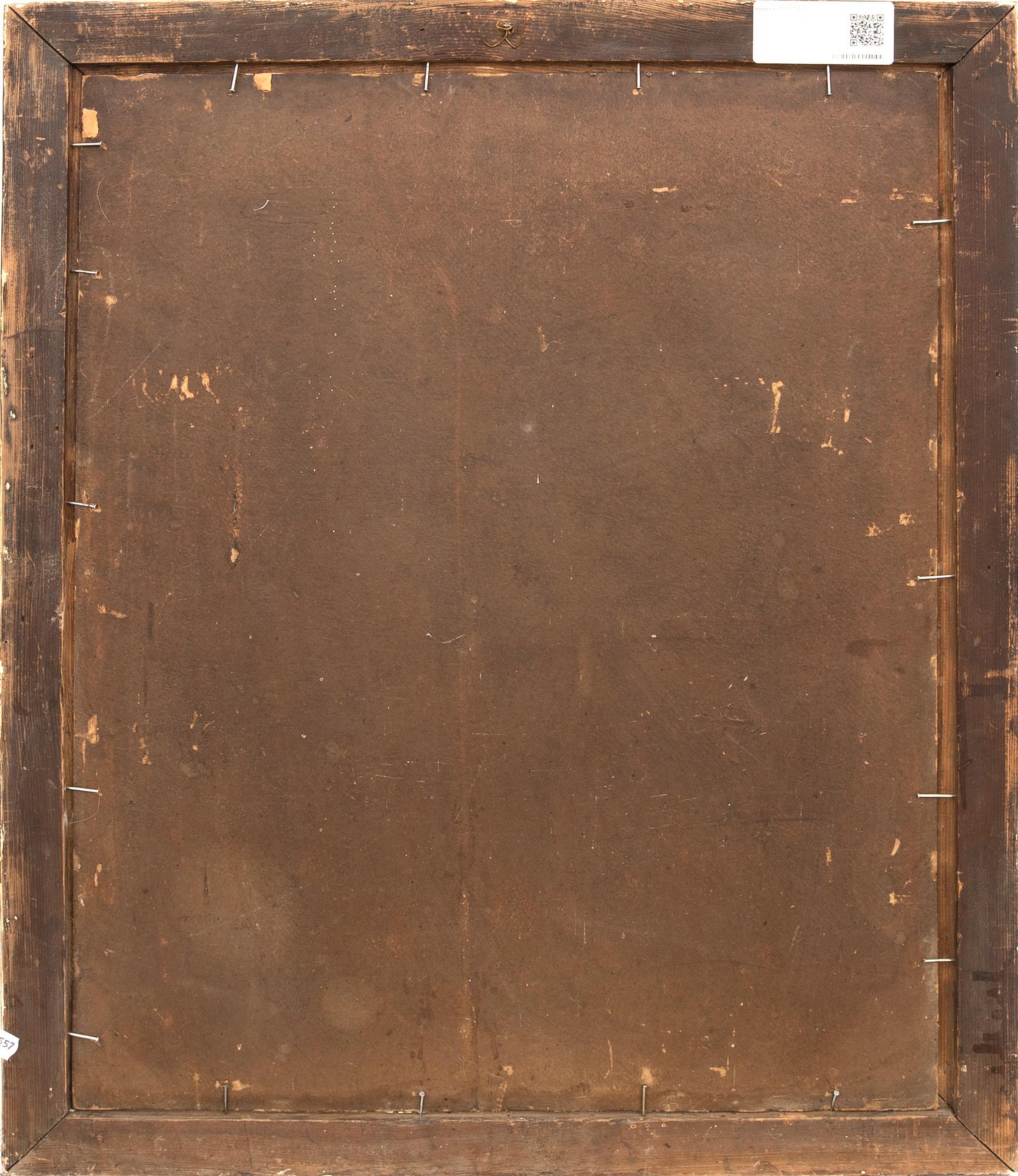 Hugo Scheiber, olja på pannå signerad.