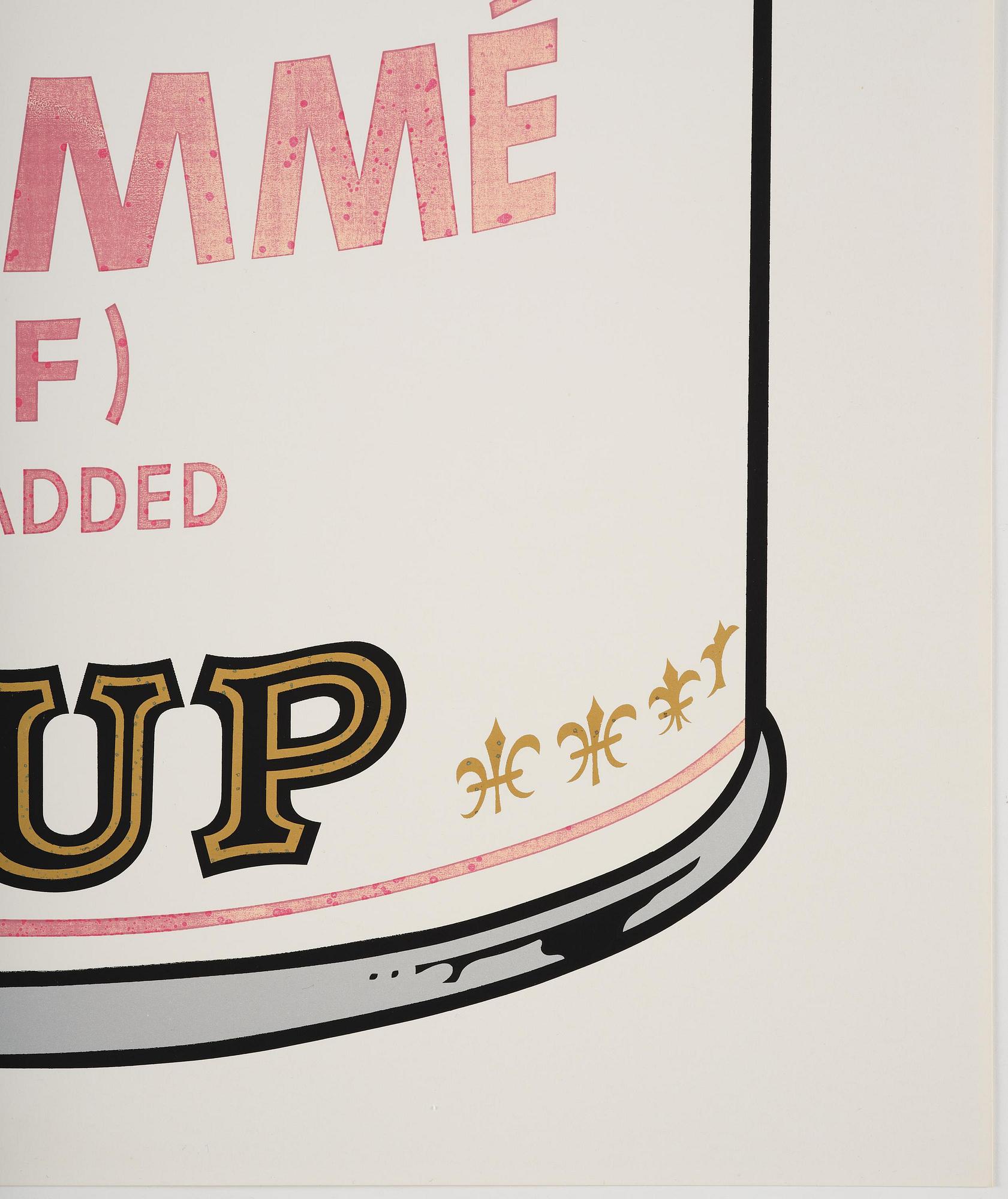 Andy Warhol, "Campbells soup Beef Consommé".