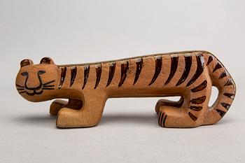 Lisa Larson, a signed stoneware figurine "Tiger".