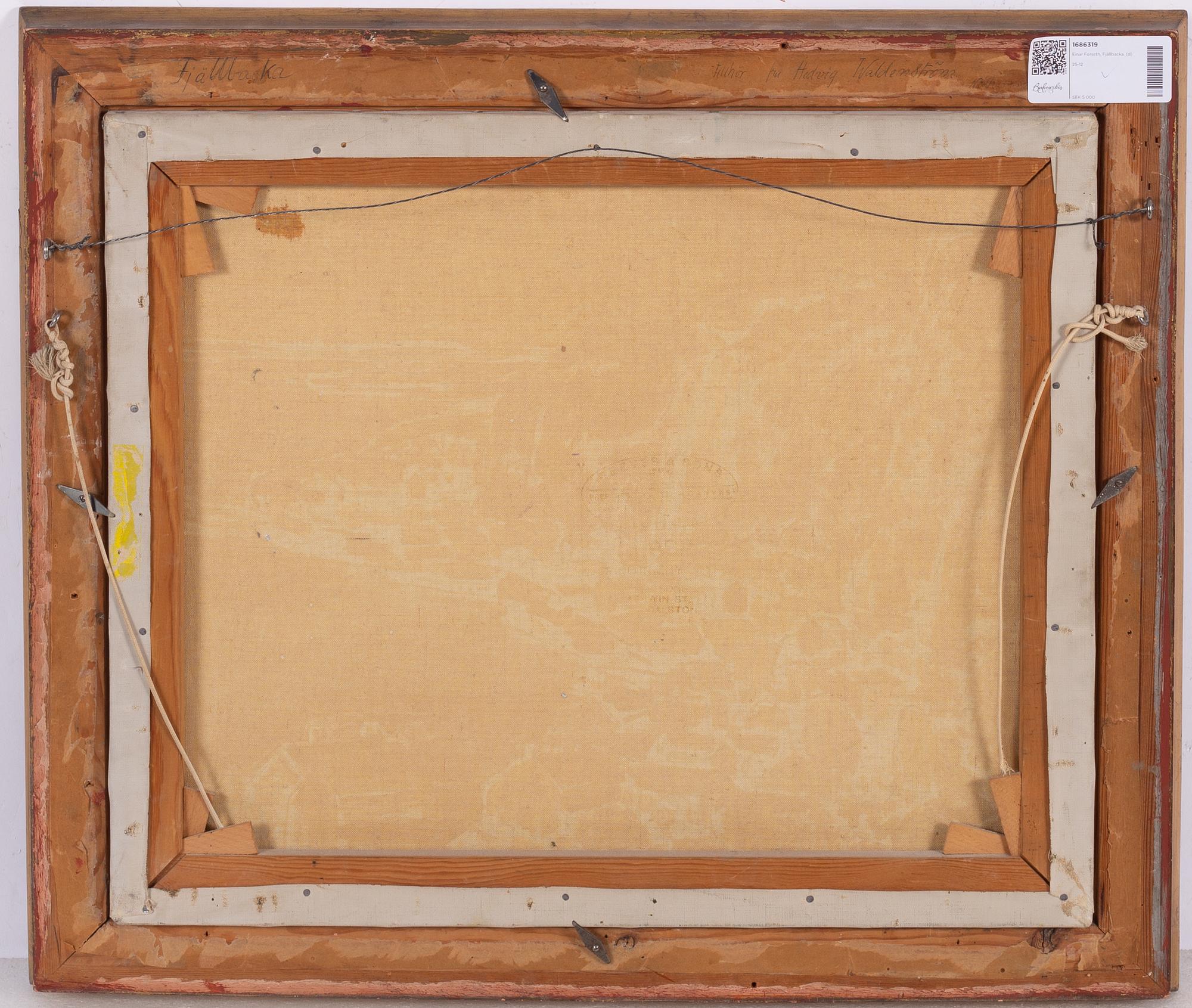 Einar Forseth, Fjällbacka.