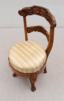 SKRIVSTOL, 1800-talets första hälft.