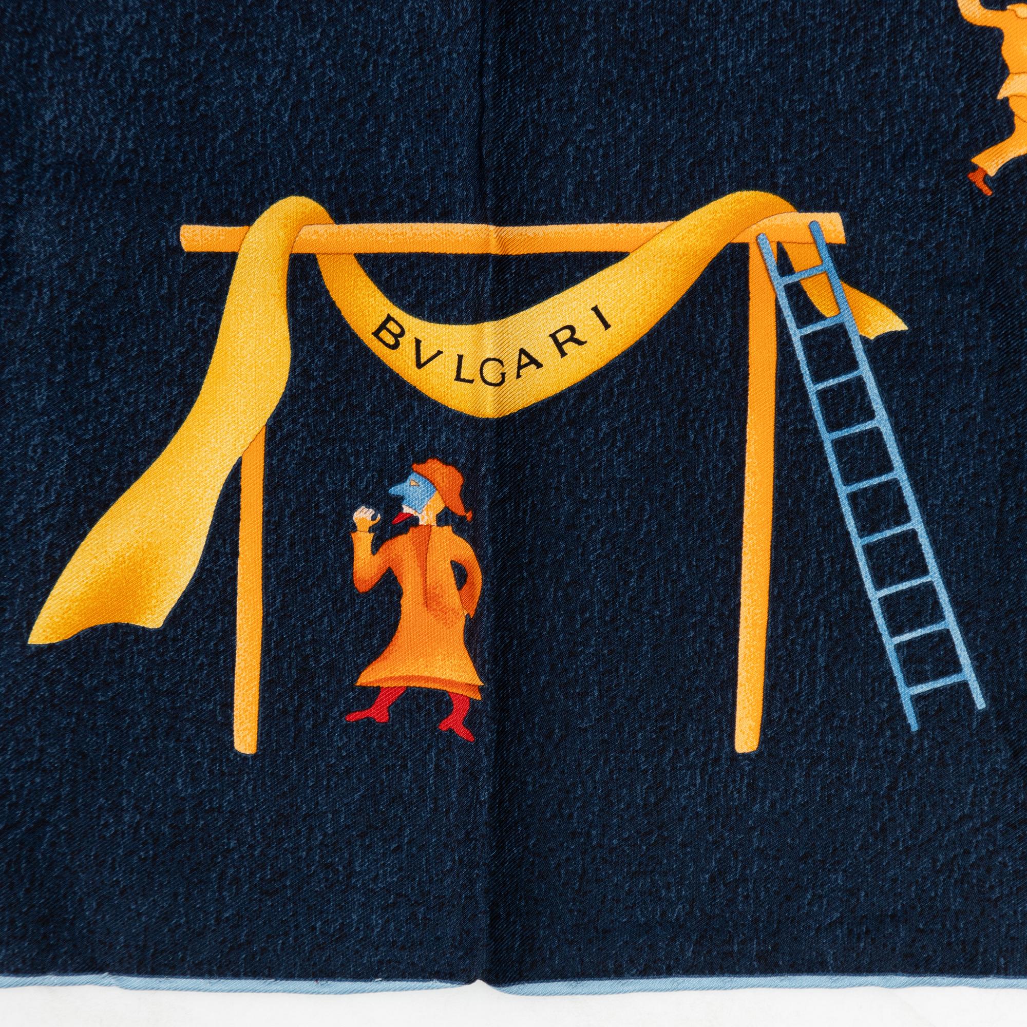 Bulgari, scarves, 2 pcs.
