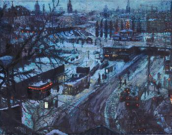 480. Bo Larsson, View over Slussen.