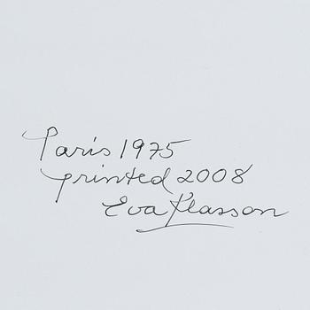 EVA KLASSON, Silvergelatinfotografi 55 x 37 cm, signerad.