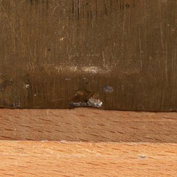 IKON, triptyk, mässing samt emalj, Ryssland 1800-tal.