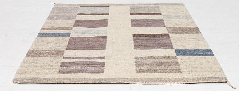 Mona Wassén, matta, röllakan, Stockholms Hemslöjd, 1982, signerad MW SH, ca 190 x 140 cm.