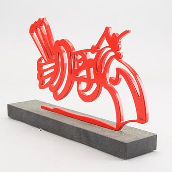 Carl-Fredrik Reuterswärd / The Non-Violence Project Foundation, sculpture signed and numbered 12/50.