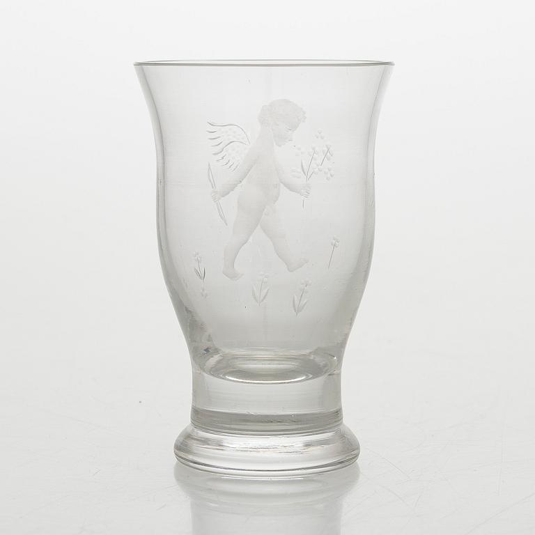 Tapio Wirkkala & Theodor Käppi, A late 1940s vase, signed TW - Th.K. Iittala.